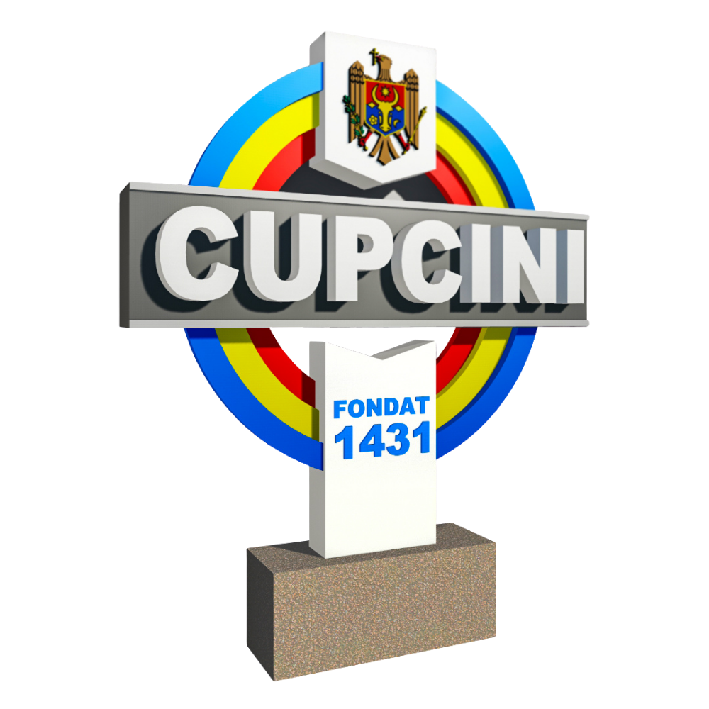 Intrare în localitatea CUPCINI